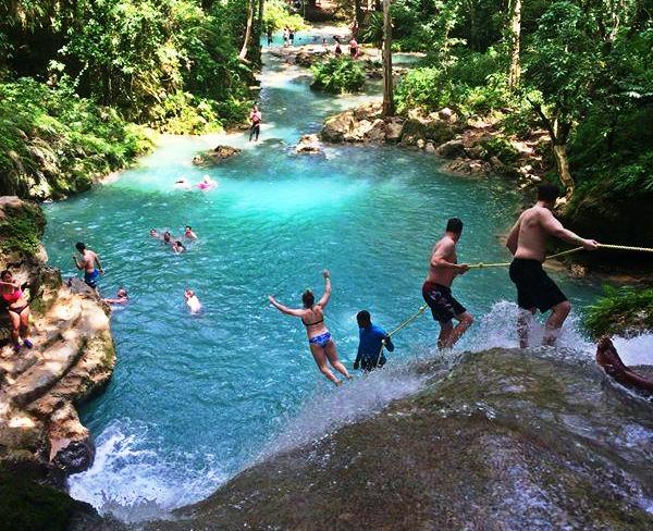 Dunn's River Falls and Blue Hole 